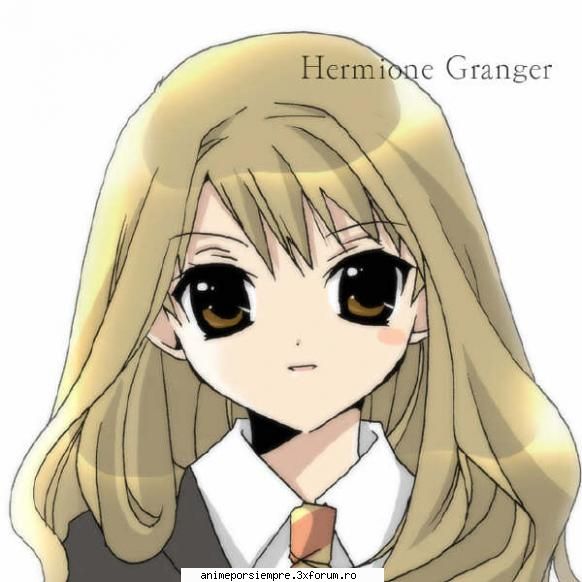 hermione anime harry potter